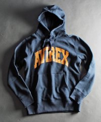 AVIREX/《DAILY/デイリー》DAILY L/S SWEAT PULL PARKA LOGO/デイリー ロングスリーブ スウェット プルパーカー /504722586