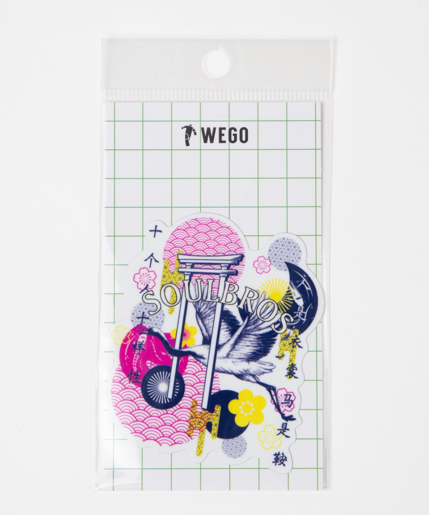 【セール5%OFF】グラフィックステッカーC(504729205) | ウィゴー(WEGO) - d fashion