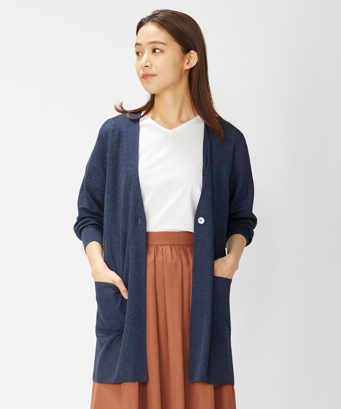 セール 40%OFF】【洗える】Vis/Peスパーク カーディガン