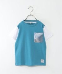 ikka kids/【キッズ】切り替え刺繍ポケTシャツ（120〜160cm）/504558180