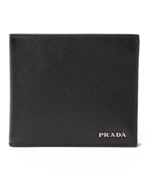 セール Prada プラダ メンズ レザー 二つ折り財布 コインポケット付 プラダ Prada D Fashion セール Prada プラダ メンズ レザー 二つ折り財布 コインポケット付 プラダ Prada D Fashion