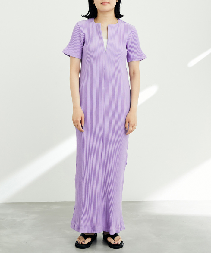 セール】【ADAM ET ROPE'】BOTANICAL DYED SUMMER DRESS セール】【ADAM ET ROPE'】BOTANICAL DYED SUMMER DRESS
