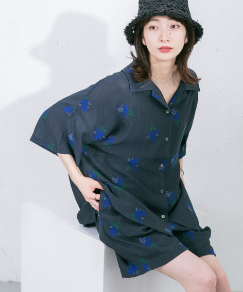 楽天市場】TODAYFUL トゥデイフル Embroidery Patchwork Shirts