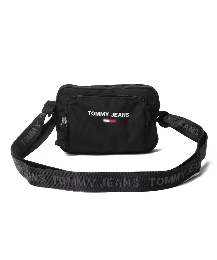 トミージーンズ TOMMY JEANS ロゴプリントショルダーバッグ
