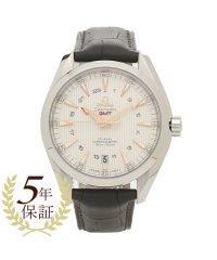 OMEGA/オメガ 時計 メンズ シーマスター 43mm 自動巻 シルバー ブラウン OMEGA 231.13.43.22.02.004 レザー/504738342