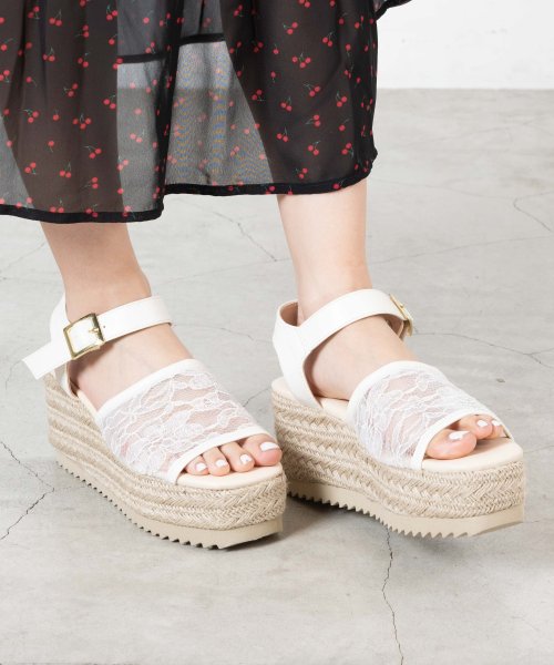 厚底ジュートサンダル ウィゴー Wego D Fashion