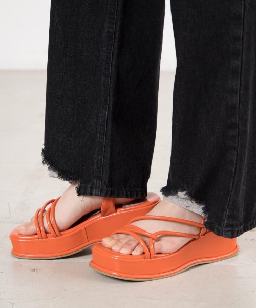厚底ストラップサンダル ウィゴー Wego D Fashion 厚底ストラップサンダル ウィゴー Wego D Fashion