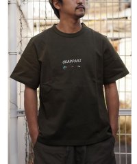 BEAVER/MANASTASH/マナスタッシュ　MS 刺繍TEE　Tシャツ/504746478