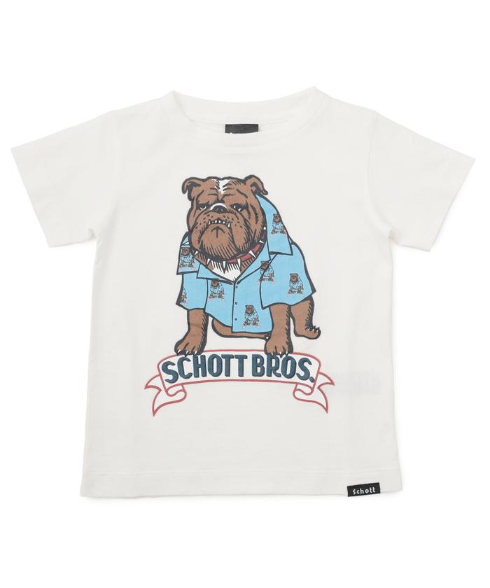 セール】Schott/ショット/KID's BULLDOG T－SHIRT/ブルドッグ T