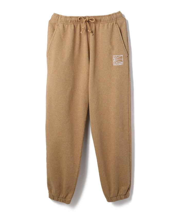 RASSVET/ラスベート/MEN LOGO SWEATPANTS KNIT/ロゴスウェット
