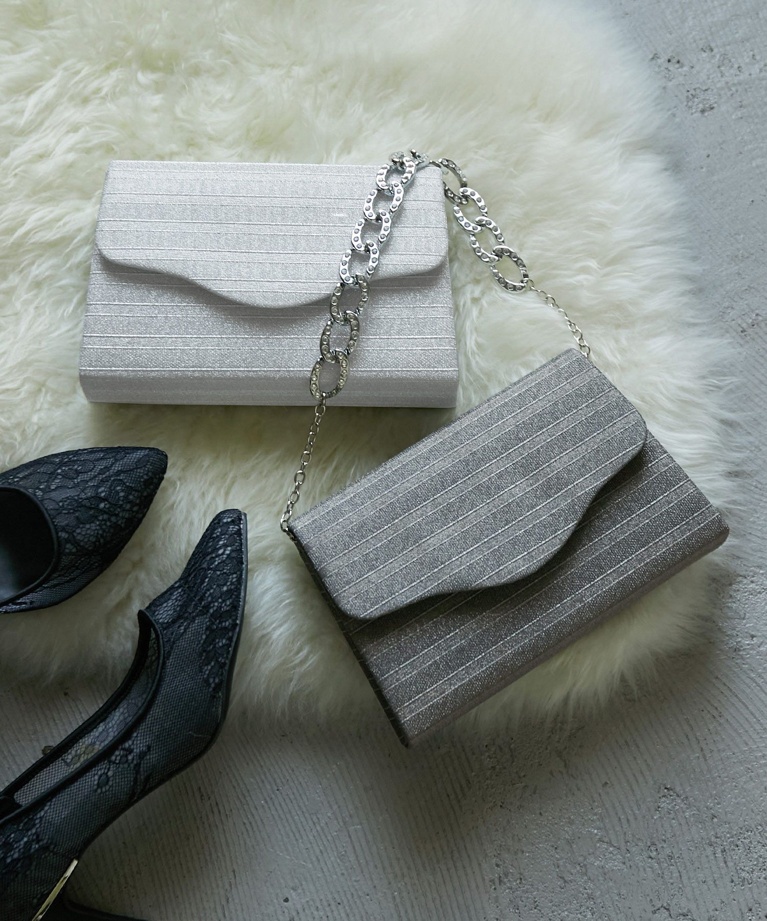 LANVIN ゴールド パーティーバッグ ドレスアップ　ディナー　クラッチバッグ Sweet As 結婚式 サブバッグ 大きめ パーティーバッグ ゴールド