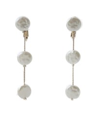 PourVous/プールヴー PourVous フラットパールイヤリング＆ピアス/504748366
