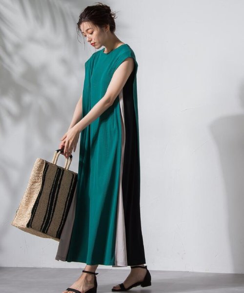 セール 追加生産 バイカラーワンピース ドロワット ロートレアモン Droite Lautreamont D Fashion セール 追加生産 バイカラーワンピース ドロワット ロートレアモン Droite Lautreamont D Fashion