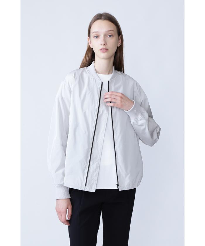 美品✨22SS✨アドーア ライトブルゾン イタリア リモンタ社　ライトグレー セール 50%OFF】ライトブルゾン(504749637) | アドーア(ADORE
