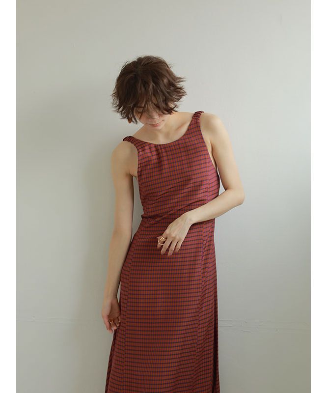 ETRE TOKYOエトレトウキョウ　アメスリチェック　ワンピース　美品 ETRE TOKYO（エトレトウキョウ）の「アメスリチェックワンピース