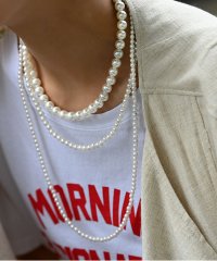 marjour/TRIPLE PEARL NECKLACE/504750411