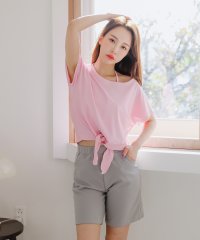 Lace Ladies/レースレディース Lace Ladies ラッシュガード付 フレアホルタービキニ 水着4点セット/504750422