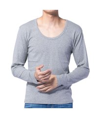  GENELESS/tシャツ メンズ 無地 Vネック Uネック ストレッチ インナー 長袖 7分袖 ロンT 選べる袖丈/504750936