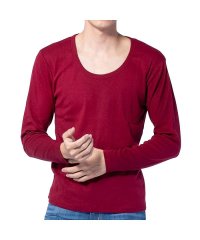  GENELESS/tシャツ メンズ 無地 Vネック Uネック ストレッチ インナー 長袖 7分袖 ロンT 選べる袖丈/504750936