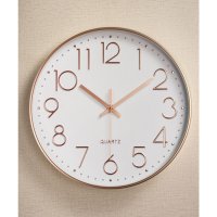 ninon/フロージュ florge 【壁掛け】見やすいベーシッククロック【返品不可商品】/504751377