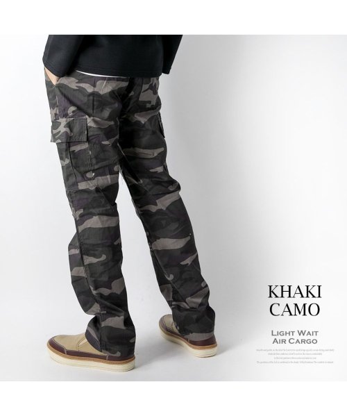セール Off カーゴパンツ メンズ ゆったり イージーパンツ 太め カーゴ パンツ 無地 カモフラ 全8色 Geneless Geneless D Fashion