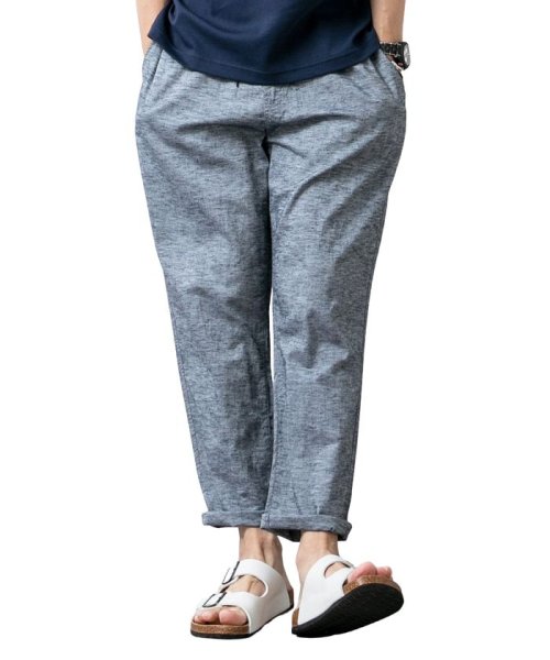アンクルパンツ メンズ 麻 リネンパンツ 綿麻 パンツ 涼しい イージーパンツ ゴムウエスト ゆったり Geneless Geneless D Fashion アンクルパンツ メンズ 麻 リネンパンツ 綿麻 パンツ 涼しい イージーパンツ ゴムウエスト ゆったり Geneless Geneless D Fashion