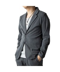  GENELESS/テーラードジャケット メンズ 長袖 七分袖 アウター 大きいサイズ 全4色 ネイビー ブルー 黒 グレー/504750805