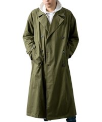  GENELESS/ジェネレス GENELESS トレンチコート メンズ ロング 春 カジュアル チェスター ビッグサイズ シルエット 大きい バルカラー/504750874