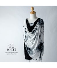  GENELESS/ジェネレス GENELESS ドレープ Tシャツ メンズ 長袖 7分袖 ムラ染め ビジュアル系 ヴィジュアル系 V系 ブランド バーニングショー 夏服 全3色 /504750926