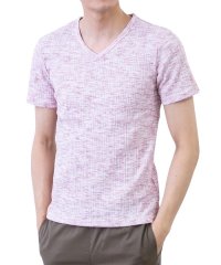  GENELESS/Tシャツ メンズ 半袖 無地 半袖Tシャツ インナー カットソー Vネック タイト tシャツ 黒 グレー/504750935