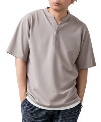  GENELESS/Tシャツ メンズ アンサンブル 接触冷感 2枚セット インナー付き タンクトップ キーネック クルーネック/504750948