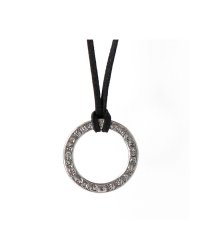  GENELESS/ジェネレス GENELESS メンズ アクセサリー ネックレス 紐 リング ロングネックレス 皮ひも 全2色 ブラック ブラウン/504751195