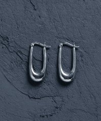 MAISON mou/【YArKA/ヤーカ】silver925 narrow oval  pierce/細楕円ピアス シルバー925 /504754232