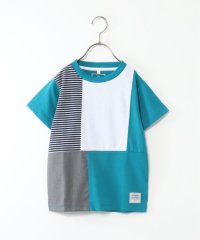 ikka kids/【キッズ】ボーダーブロッキングTシャツ（120〜160cm）/504605000