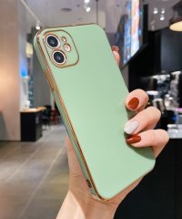 shopnikoniko/iPhoneケース ゴールド メッキフレーム おしゃれ ma【即納】ペア シンプル カバー アイフォンケース スマホケース  耐衝撃   女子  上品 可愛い /504751055