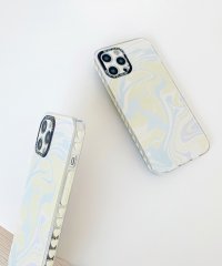 shopnikoniko/マーブル柄 スマホケース ma 【即納】 小物 スマホカバー アイフォンケース iPhoneケース スマホ iPhone マーブル 水色 かわいい 人気 おしゃ/504756066