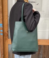 shopnikoniko/縦型 トートバッグ 【即納】 鞄 バッグ ハンドバッグ レザー フェイクレザー PU ブラック ホワイト ブラウン グレー グリーン レディース 韓国 プチプラ/504756921