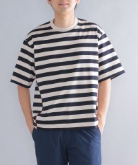 SHIPS MEN/GP/GS/GP: ハイ デンシティ ボーダー Tシャツ/504761144