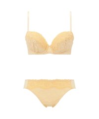 AMO'S STYLE by Triumph/アモスタイル バイ トリンプ AMOSTYLE BY Triumph 夢みるブラ ライト ブラ＆ショーツセット フローラル バイブス 1396 ベージュ(E～F/504738732