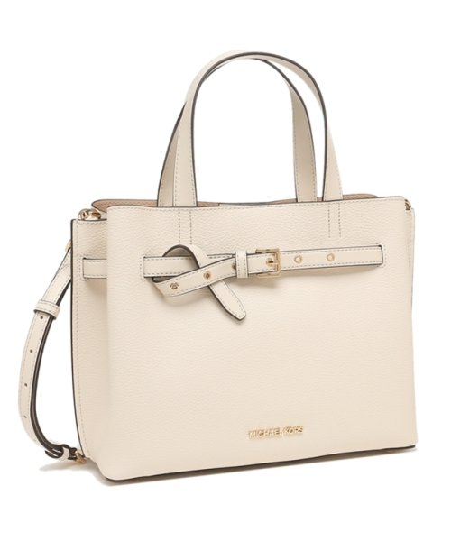 セール】マイケルコース アウトレット ハンドバッグ ショルダーバッグ エミリア ホワイト レディース MICHAEL KORS 35H0GU5S7T  LT CREAM(504760032) | マイケルコース(MICHAEL MICHAEL KORS) - d fashion