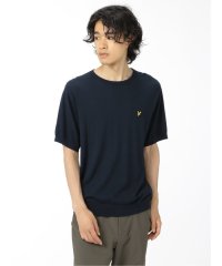 TAKA-Q/ライル&スコット/LYLE&SCOTT 綿天竺ニット クルーネック 半袖 メンズ Tシャツ カットソー カジュアル インナー ビジネス ギフト プレゼント/504761792