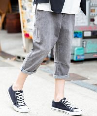 Rocky Monroe/ロッキーモンロー Rocky Monroe クロップドパンツ メンズ レディース デニム カジュアル シンプル サルエル テーパード アンクル ライトオンス ス/503094459