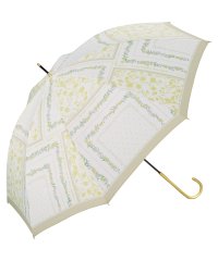 Wpc．/【Wpc.公式】雨傘 フラワーパネル  58cm 継続はっ水 晴雨兼用 レディース 長傘/504748594