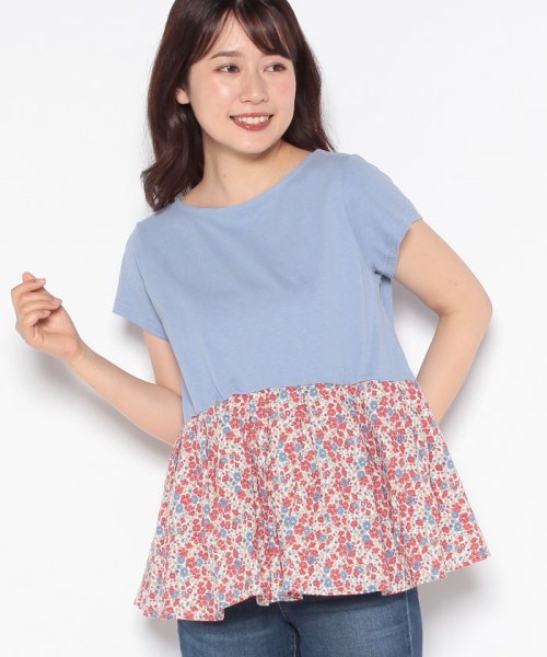 セール 50%OFF】【リンク】小花柄カットチュニック(504749938) | プティマイン リアン(petit main LIEN) - d  fashion