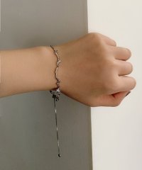 shopnikoniko/ウェーブ ネックレス ブレスレット ma 【即納】 アクセサリー ネックレス チョーカー ブレスレット シルバー かわいい おしゃれ トレンド 韓国 レディース/504763813