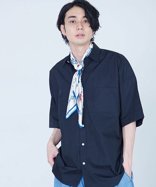 Sb Select リング付き総柄スカーフ メンズ ブランド おしゃれ 小物 アクセサリー リング付き チェーン柄 総柄 プリント ユニセックス レディース ホ エスビーセレクト Sb Select D Fashion Sb Select リング付き総柄スカーフ メンズ ブランド おしゃれ 小物 アクセサリー リング付き チェーン柄 総柄 プリント ユニセックス レディース ホ エスビーセレクト Sb Select D Fashion