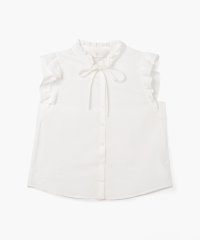 To b. by agnes b./WP24 CHEMISE コットンフリルブラウス/504702956