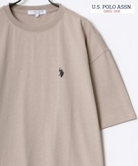 LAZAR/【Lazar】U.S. POLO ASSN./ユーエスポロアッスン ビッグシルエット ワンポイント ロゴ 刺繍 半袖 Tシャツ メンズ レディース/504738539