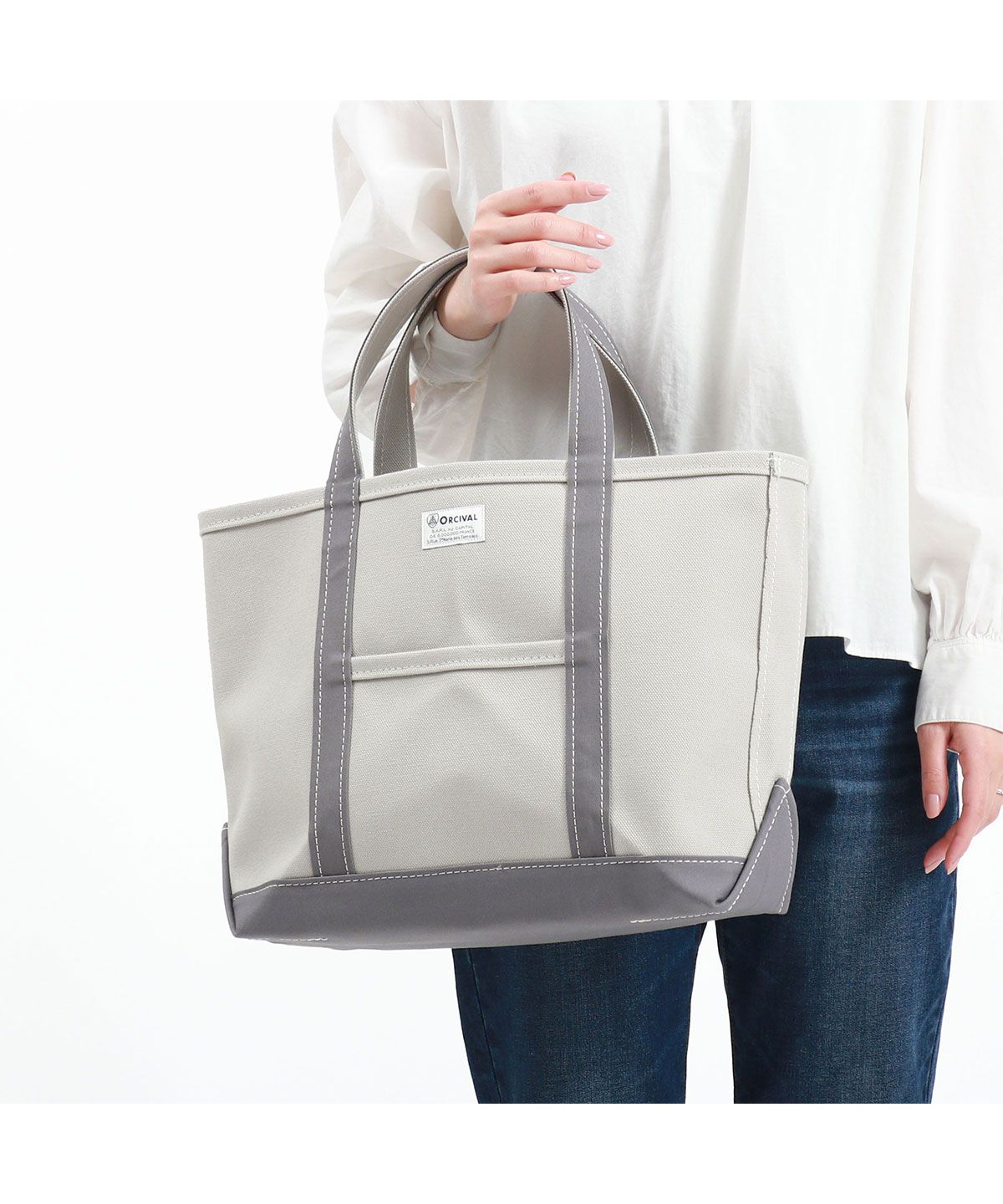オーシバル バッグ ORCIVAL トートバッグ HANPU TOTE BAG MEDIUM