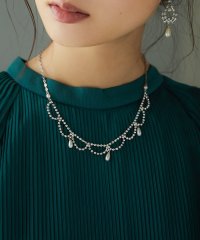 niana/ネックレス レディース パール ビジュー 結婚式 アクセサリー 2連ネックレス パールネックレス プレゼント ジュエリー ゴールド パーティー 大人 フォーマル/504768370